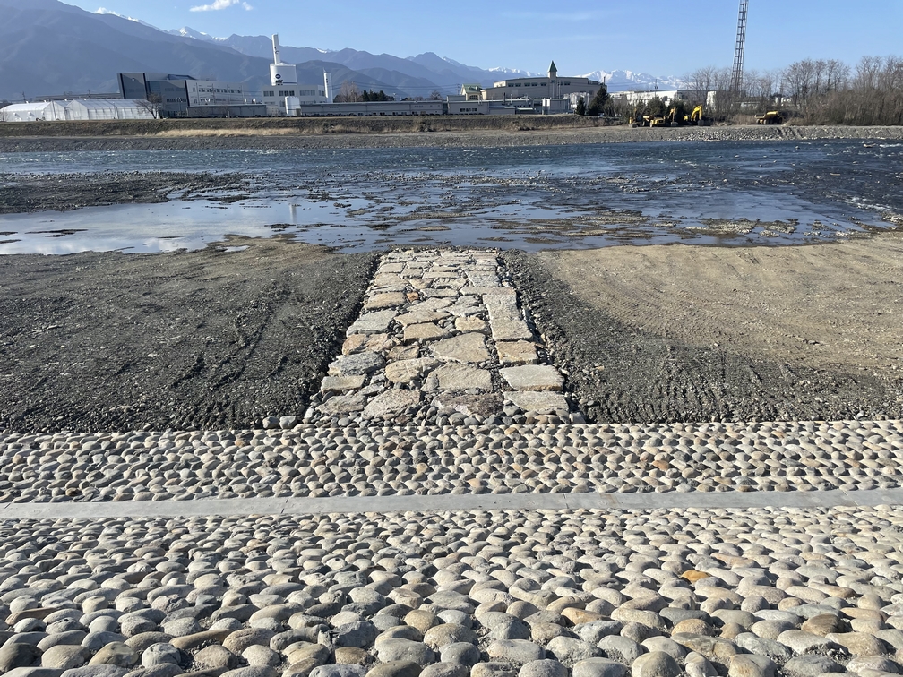 上新護岸災害復旧工事　その1