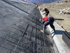 令和3年三峰川貝沼護岸工事