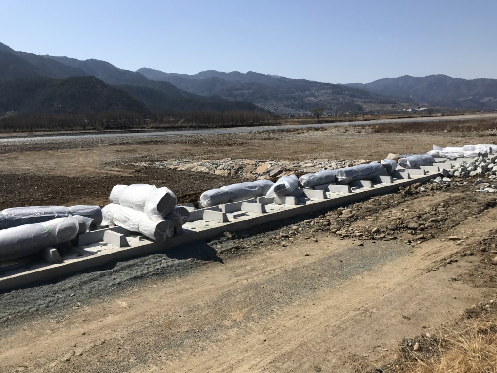 千本柳護岸災害復旧工事